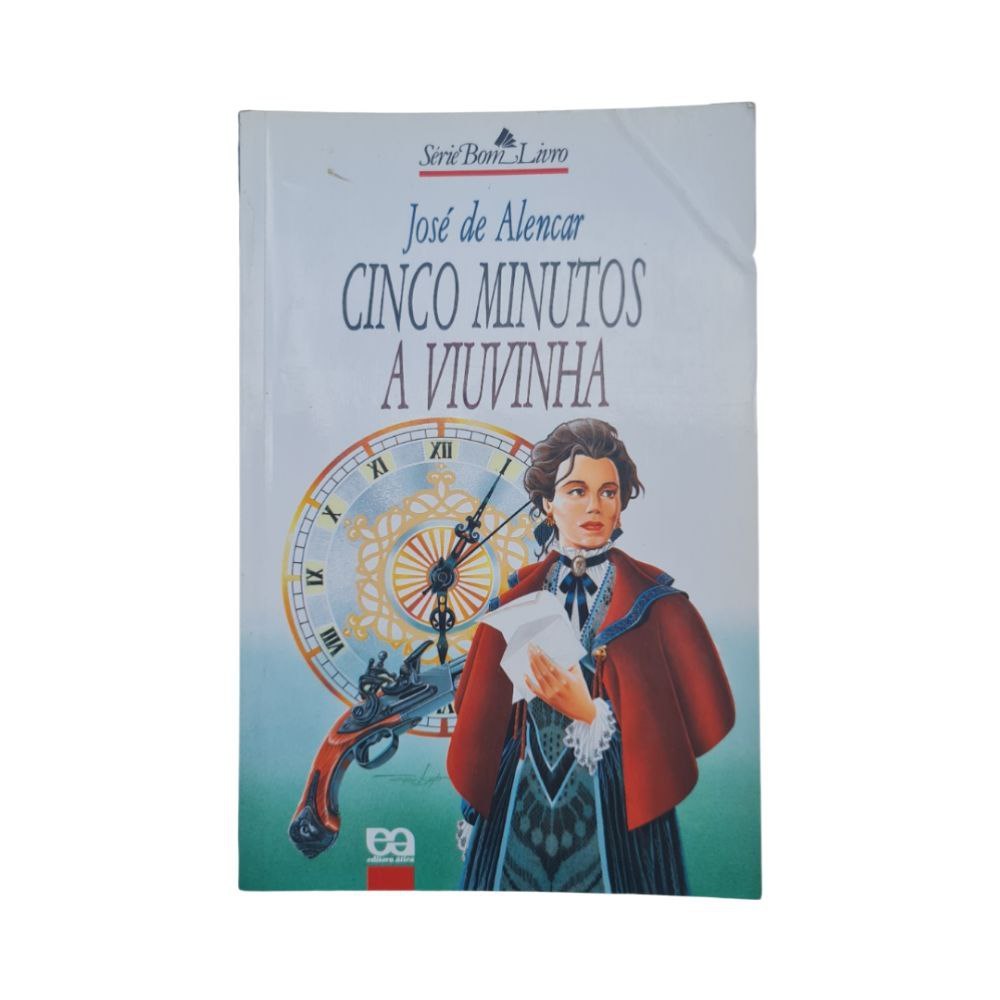 Livro Cinco Minutos A Viuvinha | Shopee Brasil