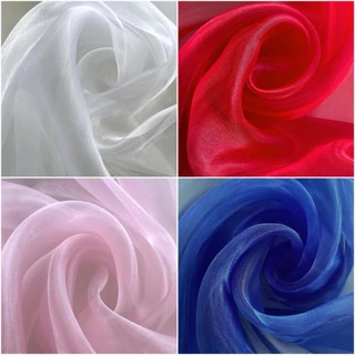 5 METROS DE ORGANZA CRISTAL BRANCA POR 1,50 de largura