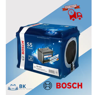 Bateria 60A Bosch Original - todas Montadora: Gol Celta Prisma Palio Uno Fox Corsa