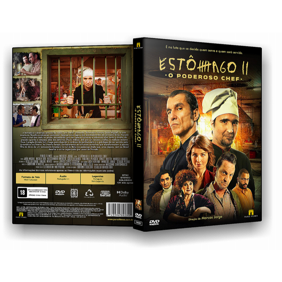 DVD - Estômago 2: O Poderoso Chef (2024)DUB/LEG | Shopee Brasil