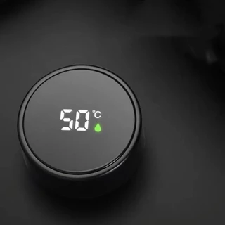 1 Pcs Tampa isolante do copo Inox Inteligente Com Medidor De Temperatura Ideal Para Viagens Escritório