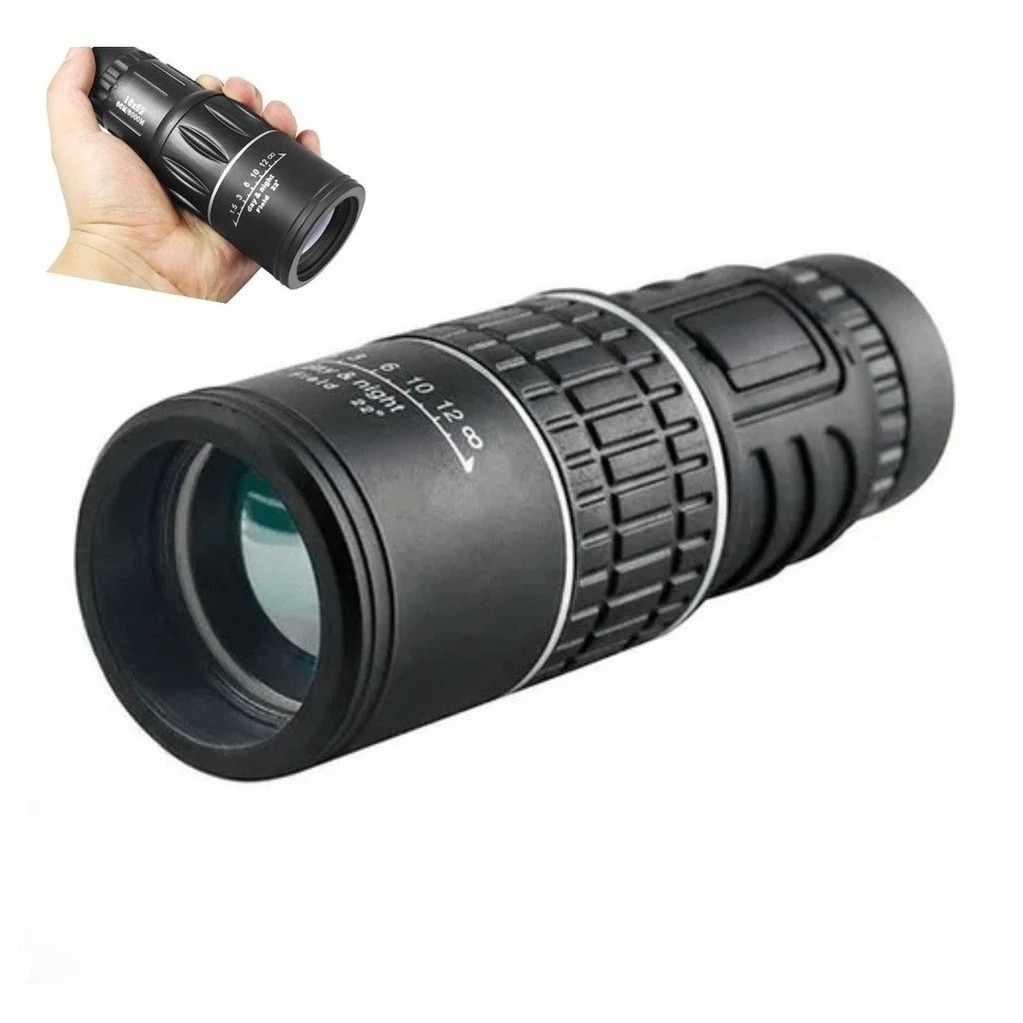 Monóculo 8km Profissional Luneta Tática C/aumento 16x Zoom N
