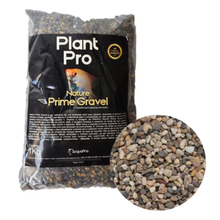 Plantpro Nature Prime Gravel Natural 3-5mm Substrato Cosmético Para Aquario