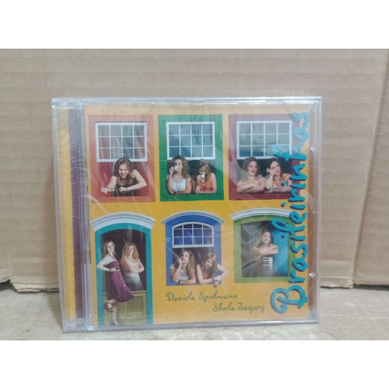 CD DANIELA SPIELMANN E SHEILA ZAGURY- BRASILEIRINHAS (ORIGINAL