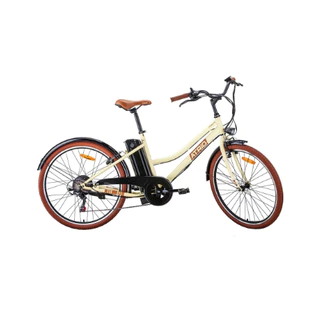 Bicicleta Elétrica Miami Aro 26 Quadro 15.5 Retrô 350W 7.8Ah 6V Shimano - Atrio - BI245