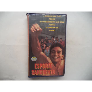 Fita Vhs Esporte Sangrento Original Legendado Mark Dacascos ação
