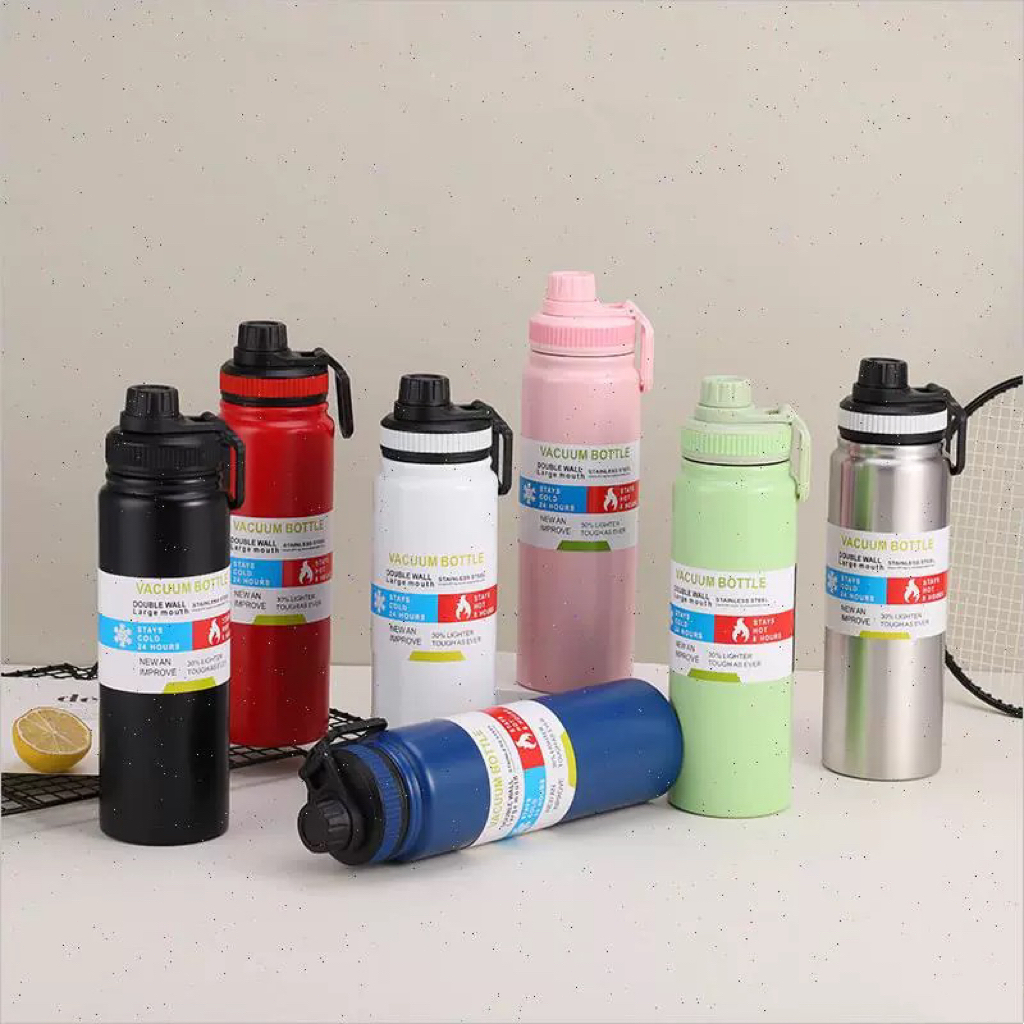 Garrafa Térmica 800ml garrafa espacial Quente & Frio Com Isolamento Térmico De Grande Capacidade Inox Térmica-MX5012