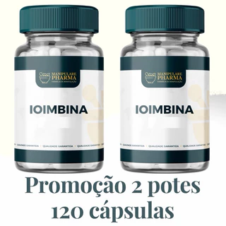 2 POTES IOIMBINA 10MG 120 CAPS