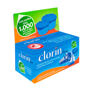 Pastilha Cloro Desinfetante 2g Com 25 unidades Clorin em Oferta na Shopee