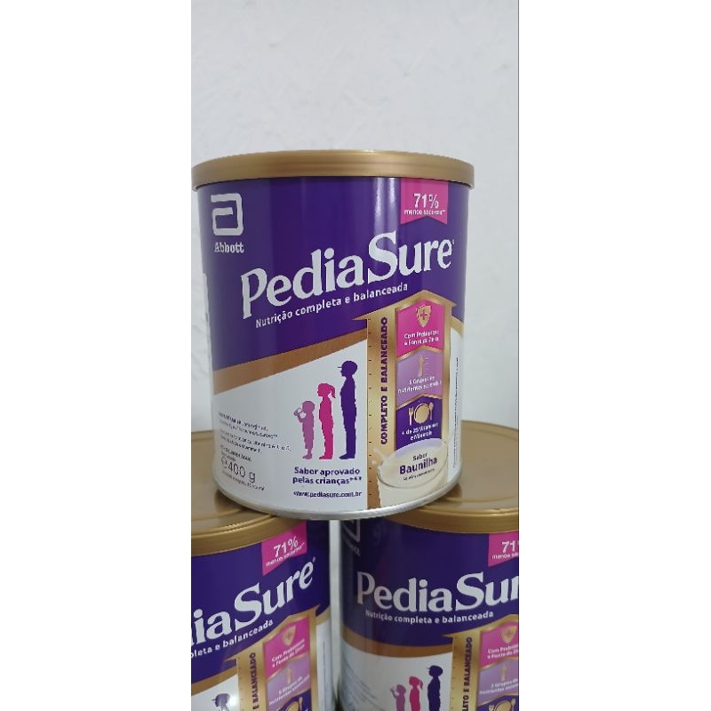 Kit 4 latas Pediasure 400gr | Shopee Brasil