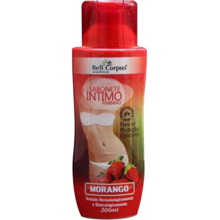 Sabonete Íntimo Feminino Morango Bell Corpus Cosméticos
