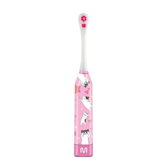 Escova Elétrica Infantil Kids Health Pro Gatinhos Multi Saúde