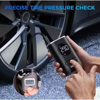 Mini Compressor de Ar Portatil Recarregavél Digital USB Calibrador Pneu Envio Imediato TINNY YOU