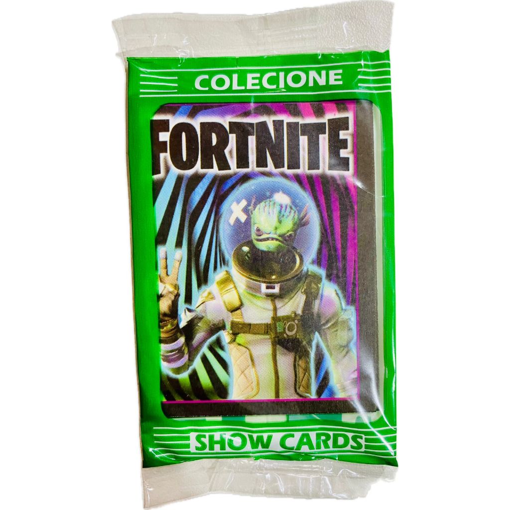 800 cards Fortnite SC = 200 pacotes fechados