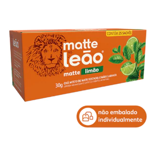 Chá Matte Leão com Limão - Caixa com 25 Unidades em Oferta na Shopee