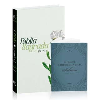 Kit Luz para a Vida: Bíblia ARC + Livreto