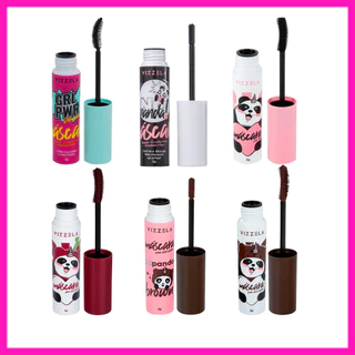 Vizzela Máscara de Cílios (No Panda, No Panda Brown, Big No Panda, Power Volumão e Incolor)