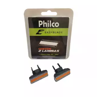 Kit 2 Lâminas Aparador Barbeador Philco Easyblade Pap05 Pap06 Pap09 - Pente 2 Unidades