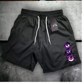 bermuda Short Masculino Mauricinho Modelo PKM 02- Antiodor e Design Esportivo Ideal para Academia, Skate, Basquete, Cor