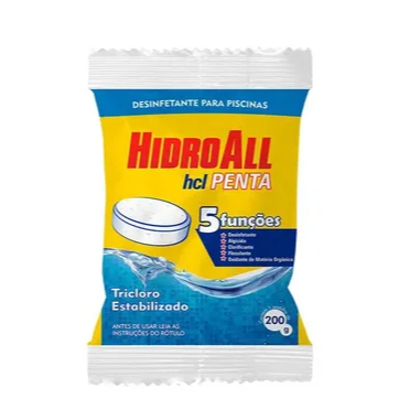 Cloro Hcl Penta 5 Em 1 Tablete Pastilha Para Piscina 200g