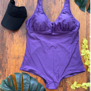 Maiô biquini plus size com bojo moda praia piscina