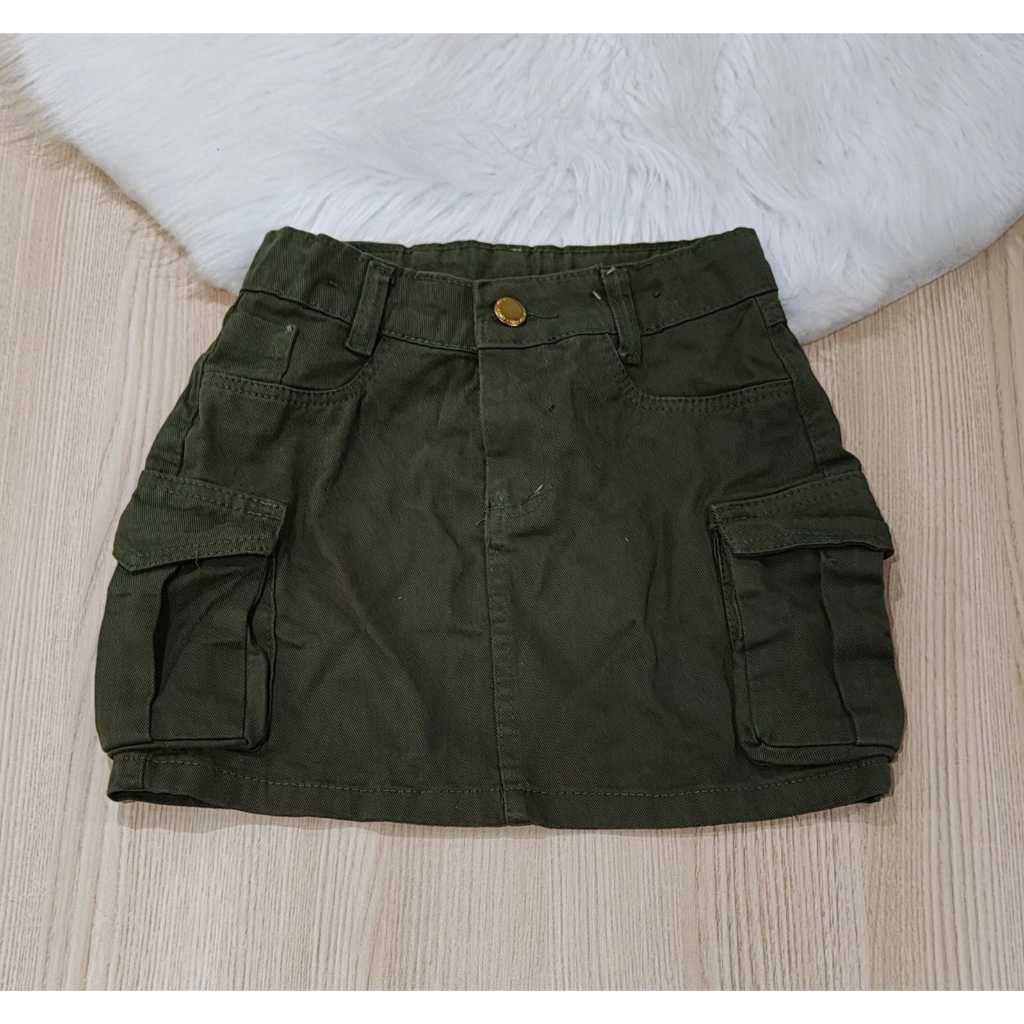 Hno Jeans Saia Jeans Camuflada Saia Jeans HNO Jeans Curta