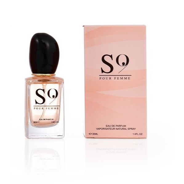 PERFUME FEMININO DE 30ML S9 POUR FEMME Shopee Brasil