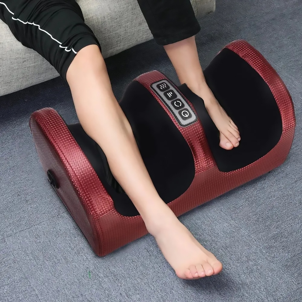 Massageador Elétrico De Pé Massagem Relaxante Terapêutica Anti Stress ...