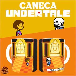 Caneca Undertale Castelo Asgore's