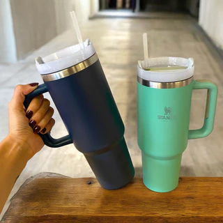 Copo Termico Quencher Novo Modelo 1200ml Stanley Squeeze Aço Inox Garrafa