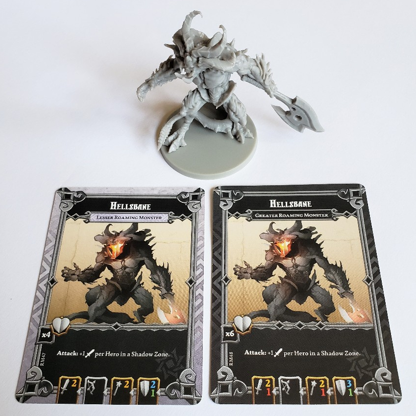 Hellsbane - Inimigo | Monstro Vagante - Massive Darkness Ks / Zombicide / RPG