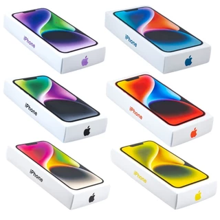 Caixa Genérica para iPhone 14 e 14 Pro Max - Personalizável, Alta Qualidade, Vazia e Disponível em Várias Cores