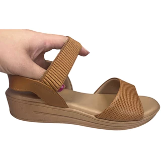 Sandália Feminina Anabela Tipo Ortopédico Leve Usaflex 2013 em Oferta na Shopee