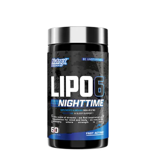 Termogênico Lipo-6 Night Time 60 cáps - Nutrex Research em Oferta na Shopee