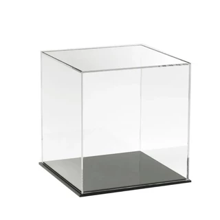 Expositor Caixa Acrílica Para Coleção Vitrine 20x20X20