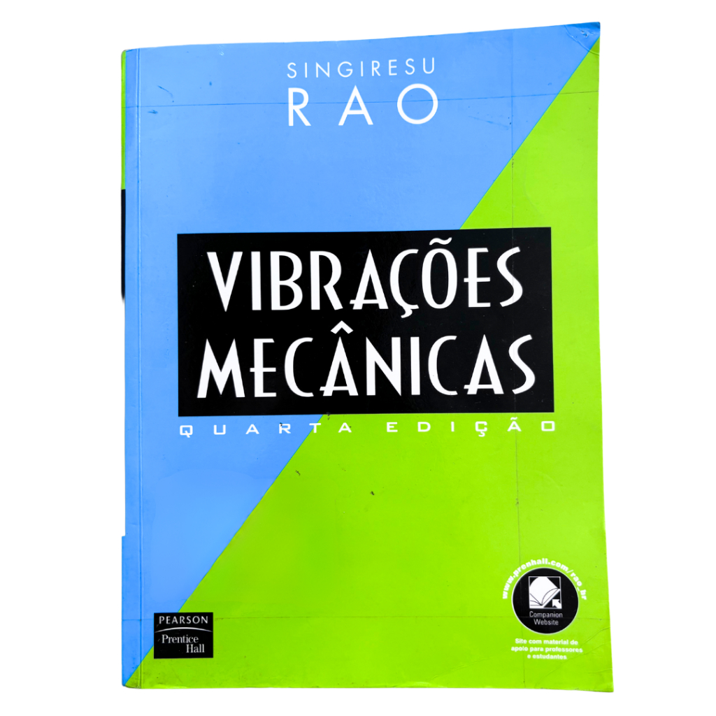 Livro Vibrações mecânicas 4ºedição - Singiresu Rao | Shopee Brasil