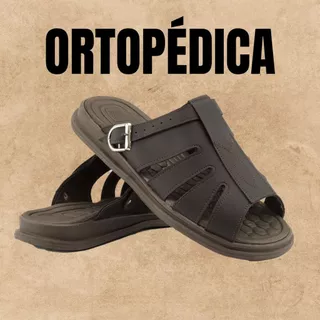Sandalia Franciscana Ortopedica Lançamento Original Ante-Stres Sola Ante Derrapante Confortavel