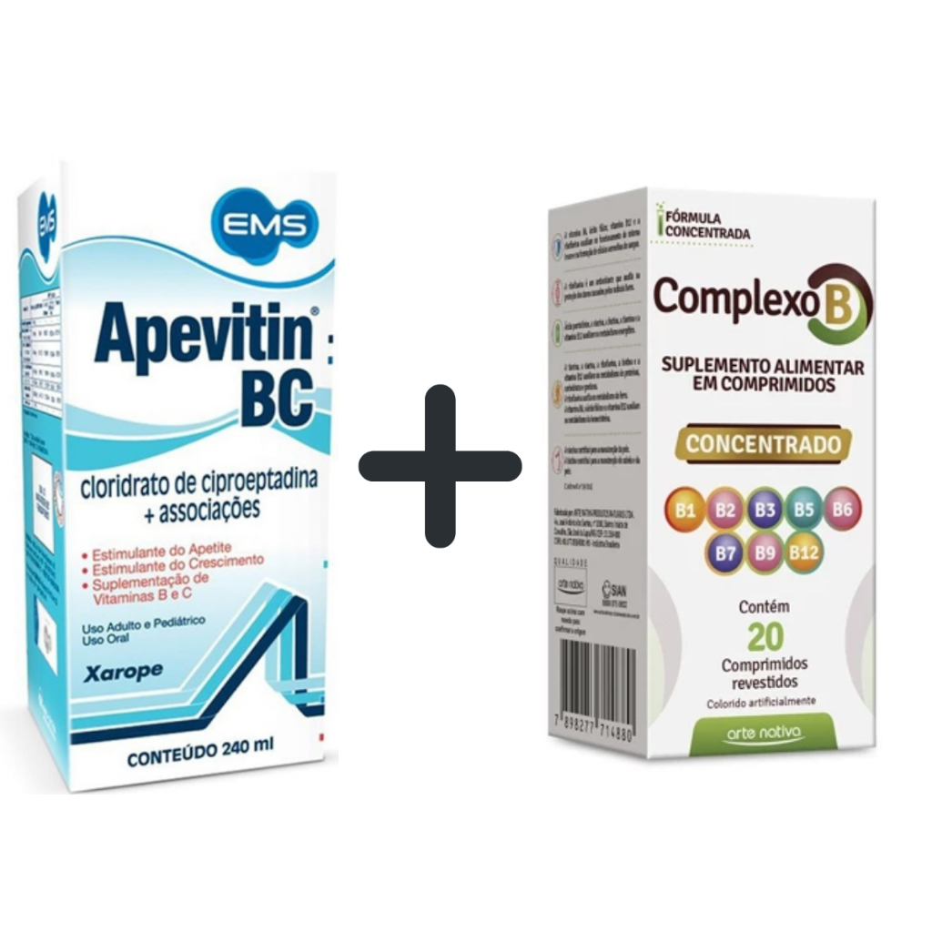 Estimulante de Apetite + Complexo B (Kit Ganhe Peso) | Shopee Brasil