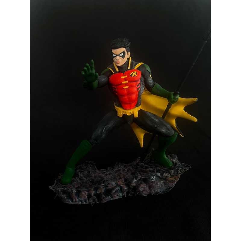 Boneco colecionável figure do Robin Tim Drake Batman em impressão 3D