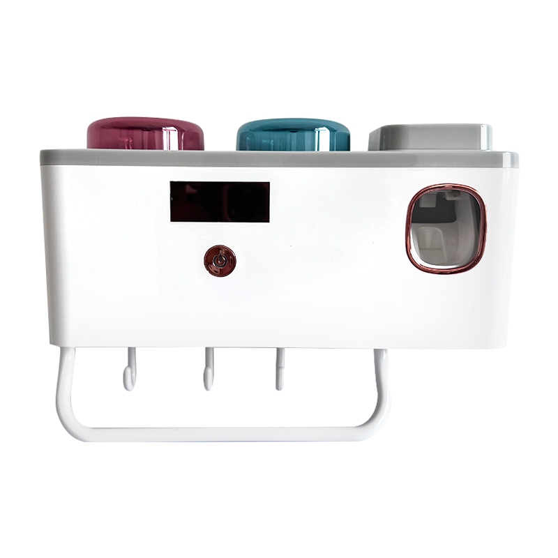 Aplicador Pasta de Dente Suporte Dispenser Escova Automático Com Esterilizador Uv + 2 PCS COPOS -BM0602