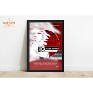 Quadro Moldura Disco Vinil Charlie Brown Jr. ACÚSTIVO MTV