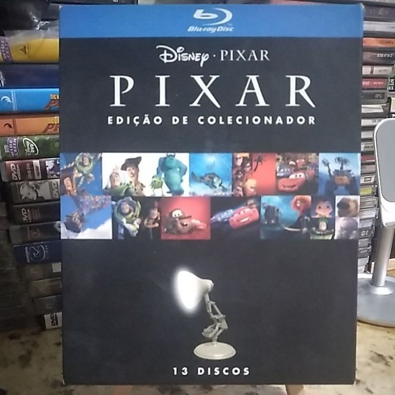 BLU-RAY DISNEY- COLEÇÃO PIXAR- EDIÇÃO DE COLECIONADOR - ORIGINAIS