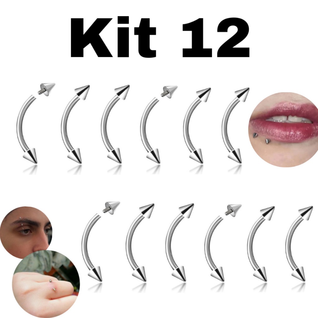 Labrets Para Piercings PIERCING En El Labio[Tipos, Zonas Y Peligros Del ...