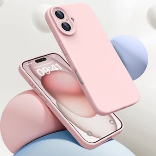 Capa Case iPhone 16/ 16plus Aveludada Premium Fechada com Proteção de Câmera