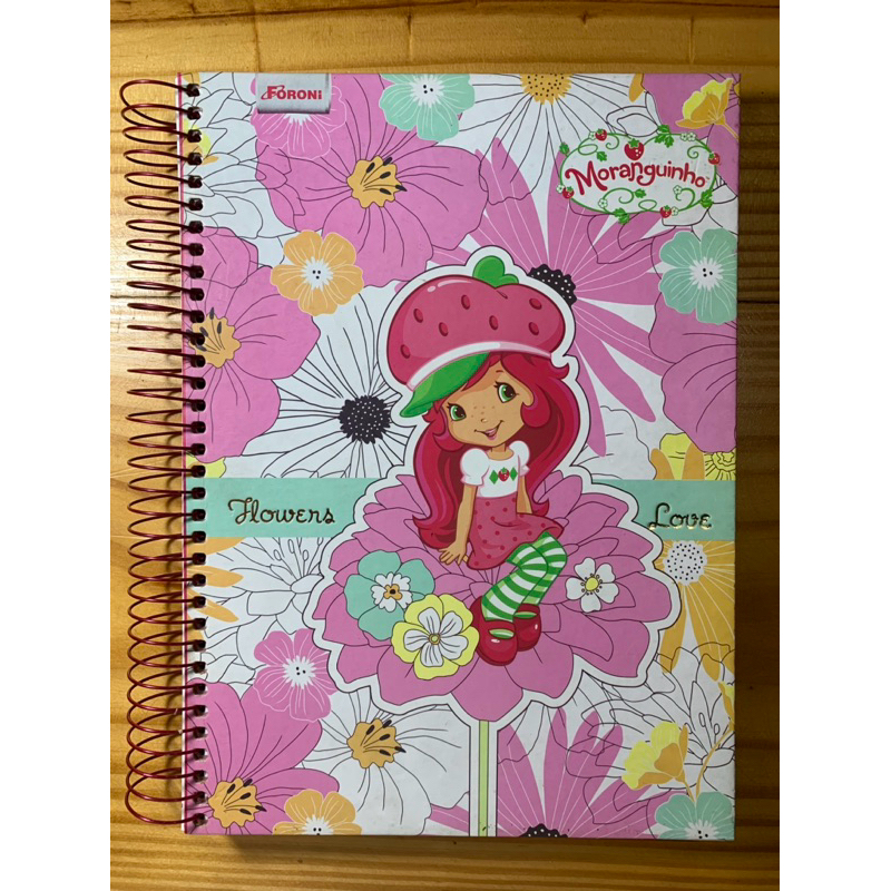 Caderno Moranguinho 10 Matérias Vintage Raro sem Figurinhas | Shopee Brasil
