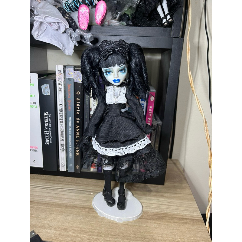 Boneca Monster High Customizada Mana Sama Malice Mizer Vkei Jrock