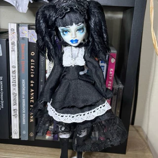 Boneca Monster High Customizada Mana Sama Malice Mizer Vkei Jrock Visual Kei Lolita Moda Japão