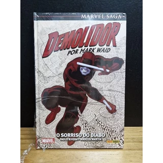 HQ DEMOLIDOR O SORRISO DO DIABO MARVEL SAGA CAPA DURA