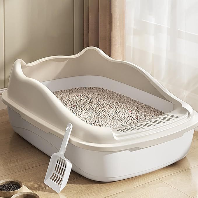 Caixa de Areia Furba Gigante com Pá - Conforto e Elegância para Gatos | Caprioli - Detalhes