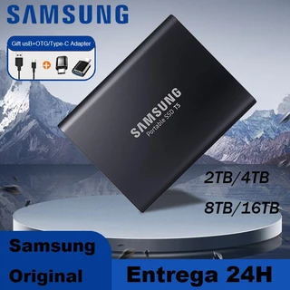 SAMSUNG SSD Externo T5 2TB-128TB Disco Rígido Portátil De Estado Sólido Hd Externo